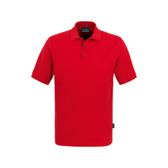 Top-Polo - Baumwolle | bis 6XL, Farben: rot