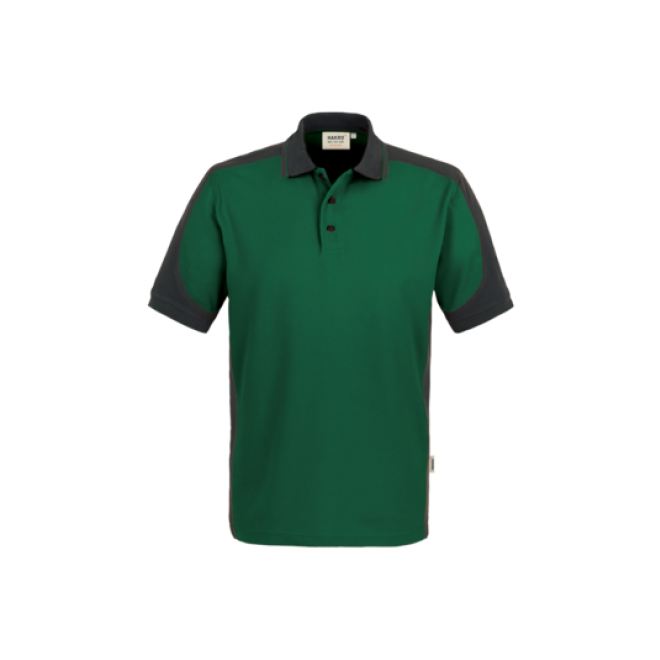 Poloshirt Contrast Performance | bis 6XL, Farben: tanne/anthrazit