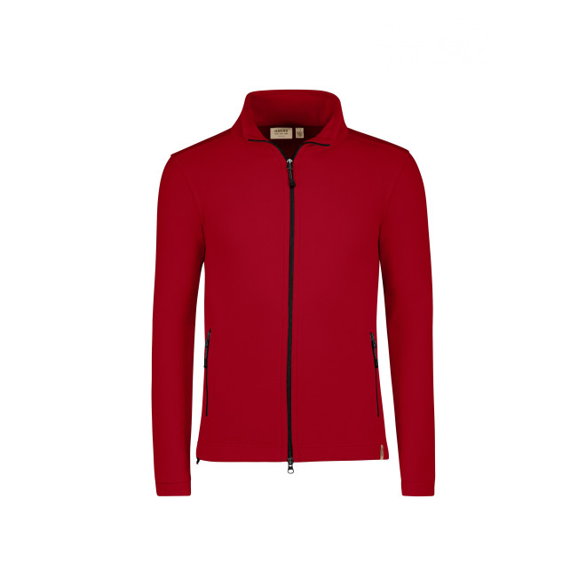 Fleece-Jacke ECO GRS | bis 6XL, Farben: rot