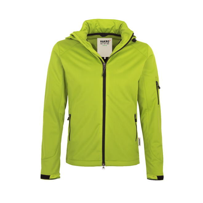 Softshelljacke ONTARIO | bis 6XL, Farben Hakro: kiwi