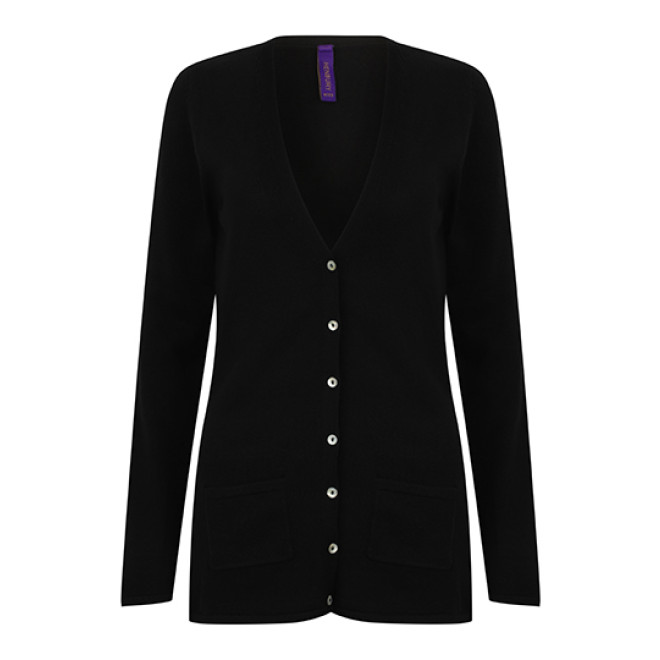 Ladies Cardigan Lightweight | bis 4XL, Farben: black