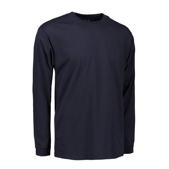 HACCP Herren Langarmshirt | bis 6XL, Farben: marine