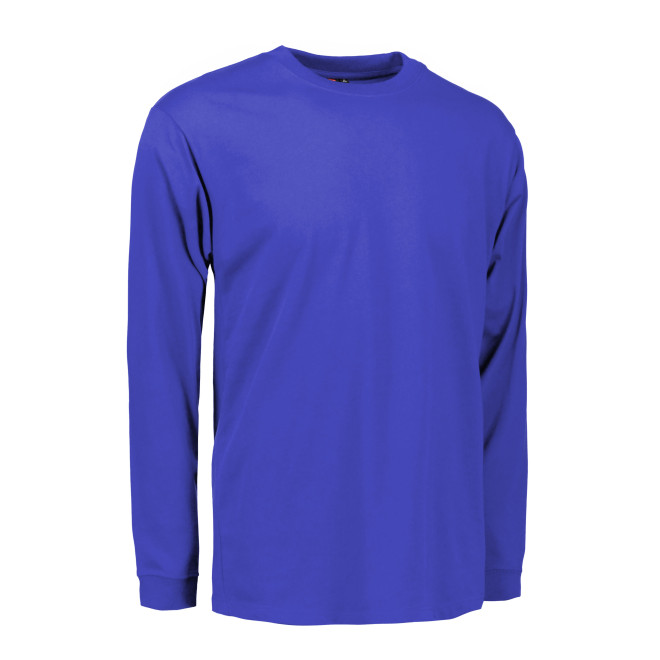 HACCP Herren Langarmshirt | bis 6XL, Farben: royal