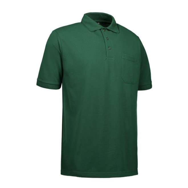 Pro Wear Polo - Brusttasche | bis 6XL, Farben: bottle green