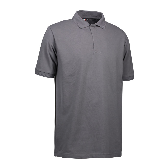 HACCP Herren Polo 1/2-Arm | bis 6XL, Farben: grau