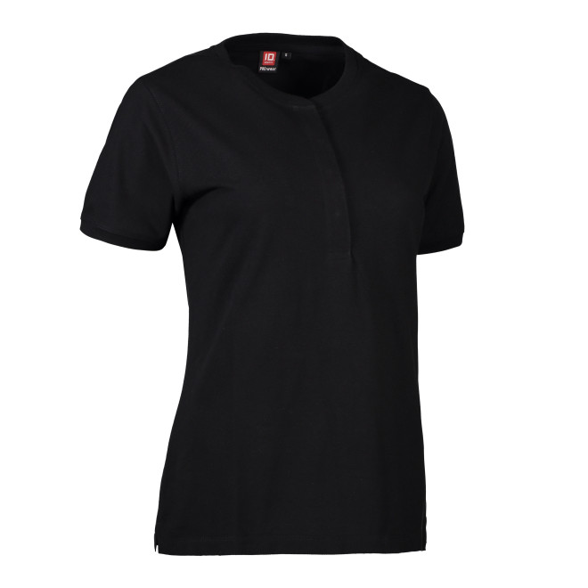 HACCP Damen Polo Catalina-Kragen | bis 6XL, Farben: schwarz