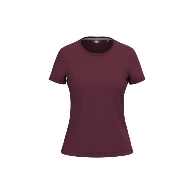 Damen T-Shirt ANTIBAKTERIELL | bis 3XL, Farben: wine