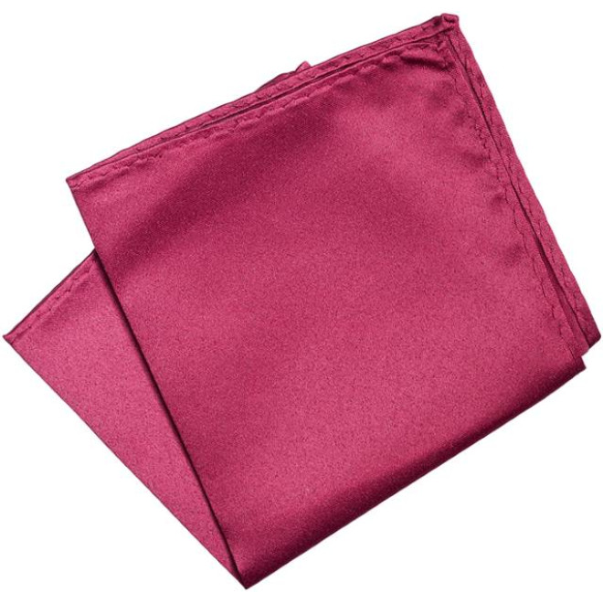 Einstecktuch | 23 Farben, Farben: dark red