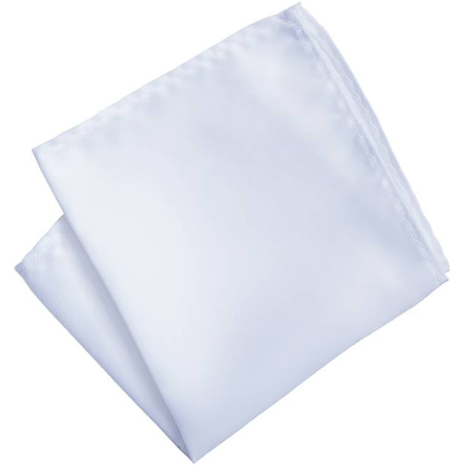 Einstecktuch | 23 Farben, Farben: white