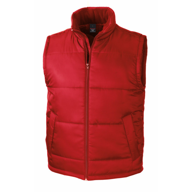 Weste CORE | bis 3XL, Farben: classic red