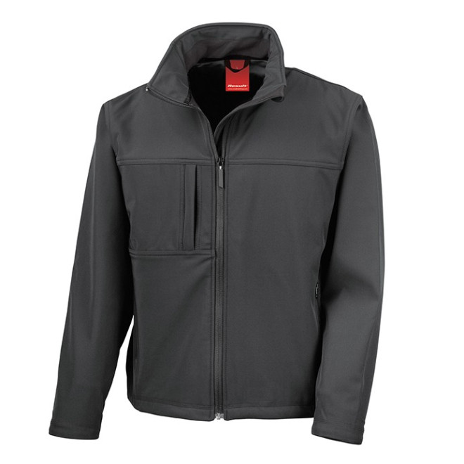 Softshell-Jacke CLASSIC | bis 3XL, Farben: schwarz