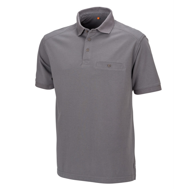 Polo mit Brusttasche Apex - Mischgewebe | bis 5XL, Farben: workgrey
