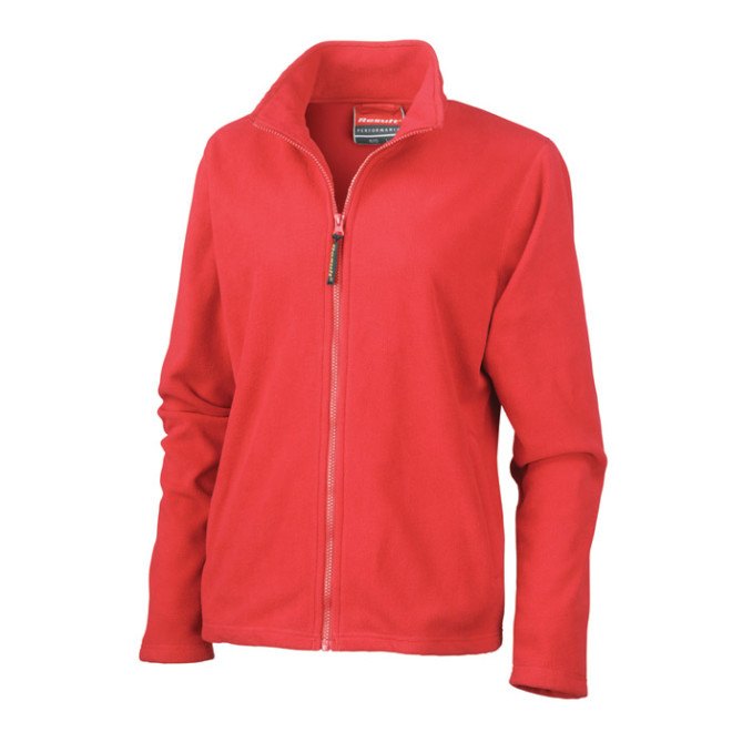 Micro Fleecejacke Ladies Horizon | Grössen XS - XXL, Farben: classic red