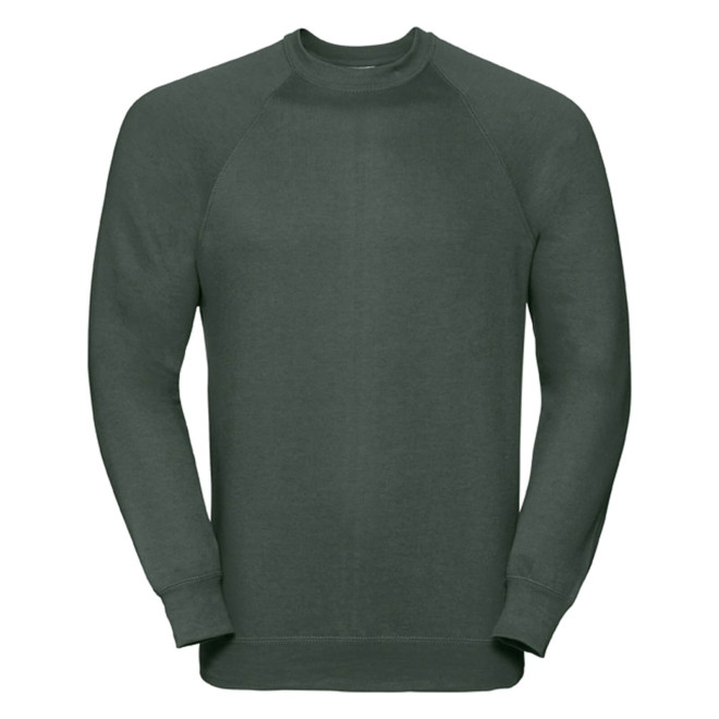 Raglan Sweatshirt - Mischgewebe | bis 2XL, Farben: bottle green