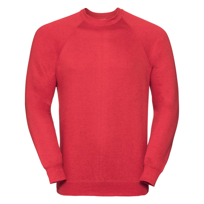Raglan Sweatshirt - Mischgewebe | bis 2XL, Farben: bright red