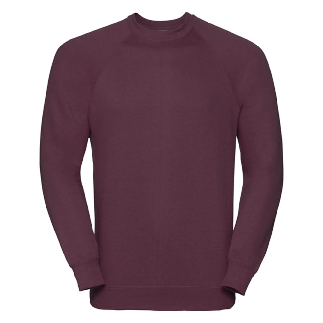Raglan Sweatshirt - Mischgewebe | bis 2XL, Farben: burgundy