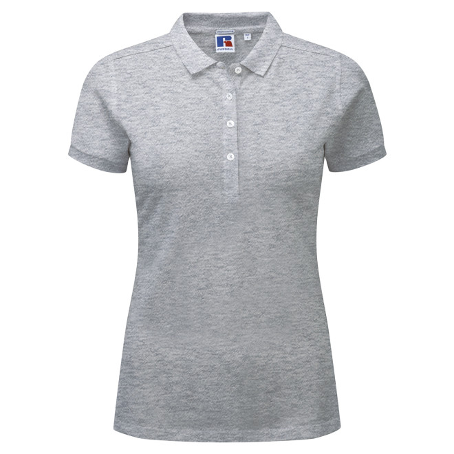 Ladies Stretch Polo - Mischgewebe | bis 2XL, Farben: light oxford