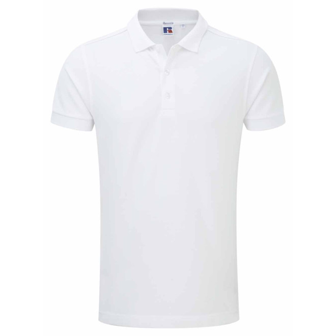 Mens Stretch Polo | bis 3XL, Farben: white