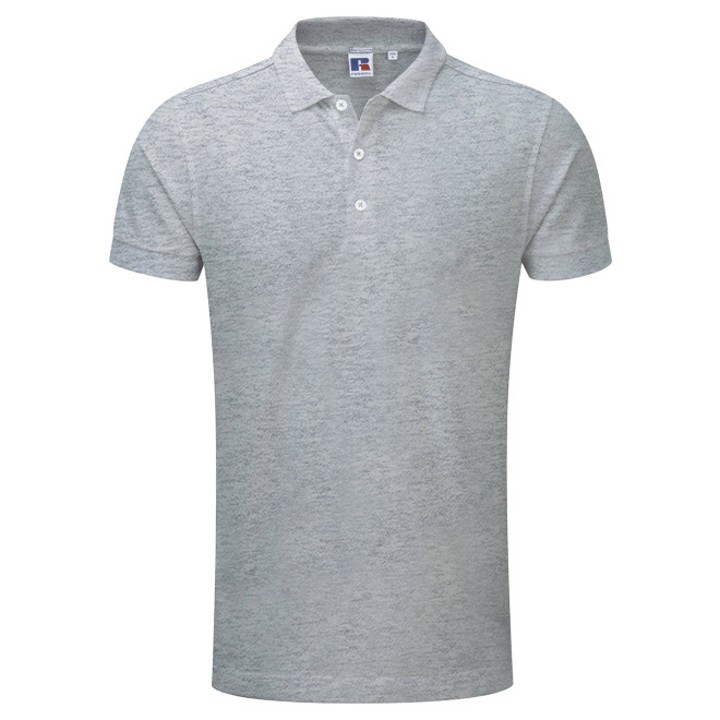 Mens Stretch Polo | bis 3XL, Farben: light oxford
