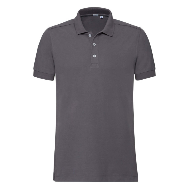 Mens Stretch Polo | bis 3XL, Farben: convoy grey