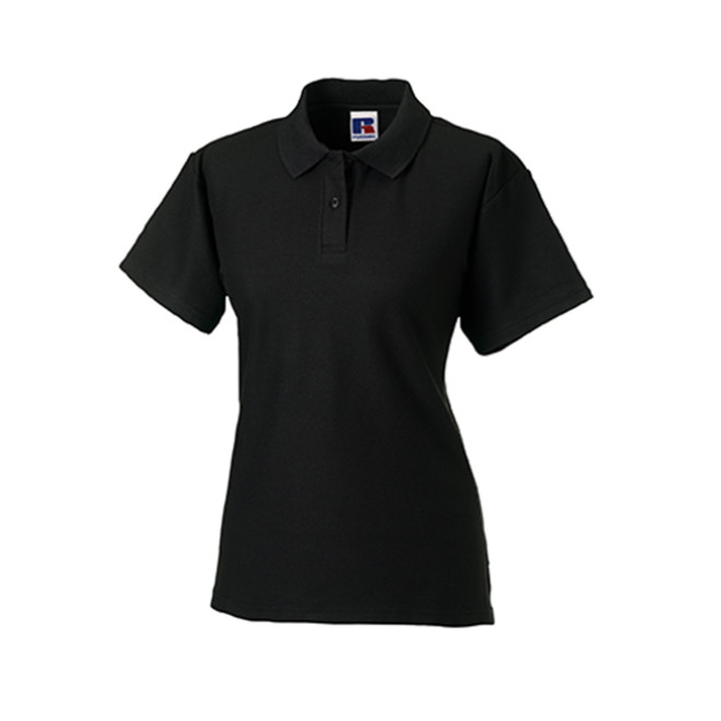 Ladies Polo - Mischgewebe | bis 2XL, Farben: black