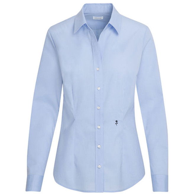 Seidensticker Bluse "schwarze Rose" 1/1-Arm | BÜGELFREI, Farben: light blue