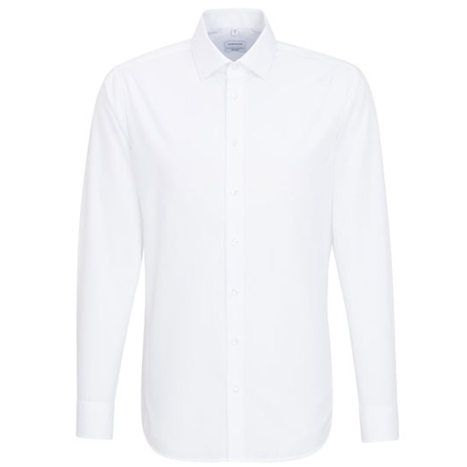 Seidensticker SHAPED Fit Hemd 1/1-Arm | BÜGELFREI, Farben: weiß