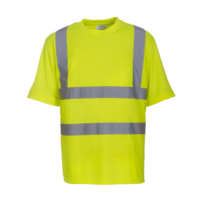 Hi-Vis T-Shirt | bis 6XL, Farben: hi-vis yellow
