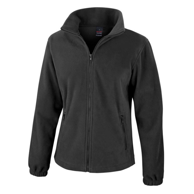 Womens Fleecejacke Fashion Fit | Grössen XS - XXL, Farben: black