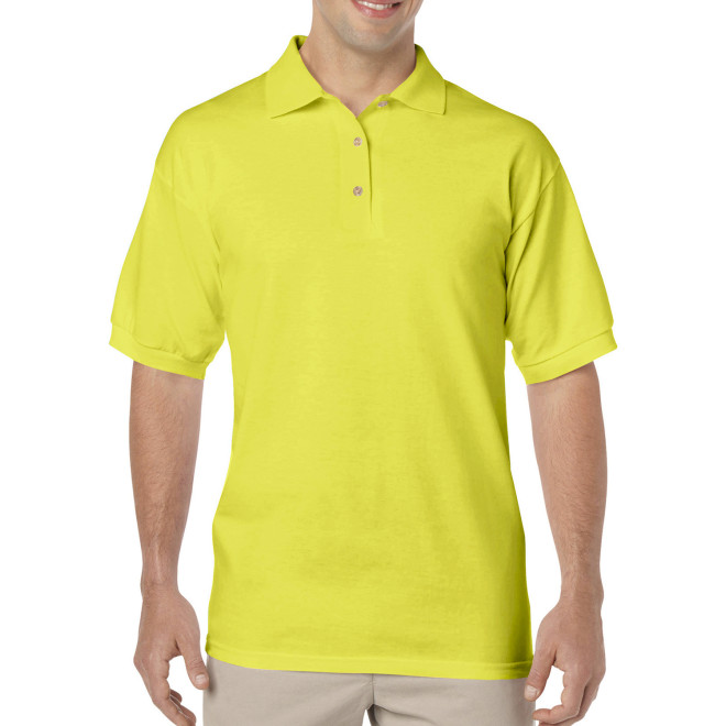Dry Blend Polo - Mischgewebe | bis 3XL, Farben: safety green