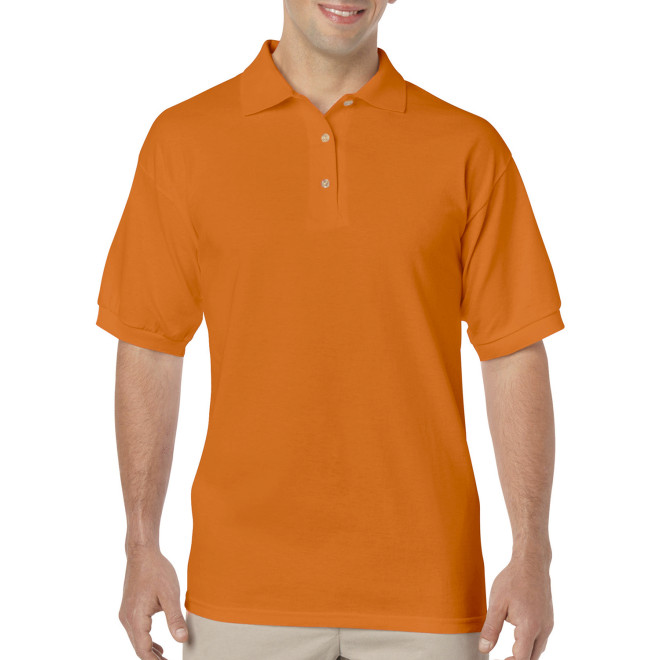 Dry Blend Polo - Mischgewebe | bis 3XL, Farben: safety orange