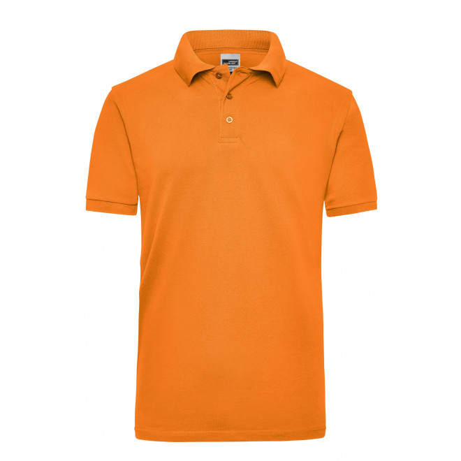 Herren Work Polo | bis 6XL | Baumwolle, Farben: orange