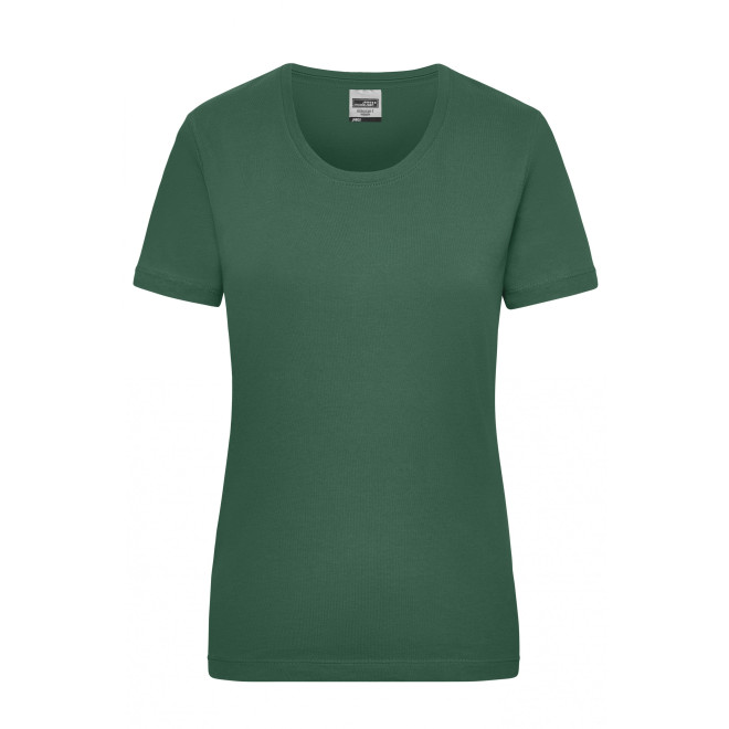 Damen Workwear-Tshirt, Baumwolle| bis 2XL, Farben: dark green