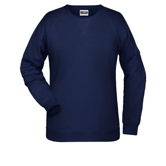 Ladie´s Sweat - Mischgewebe | bis 3XL, Farben: navy