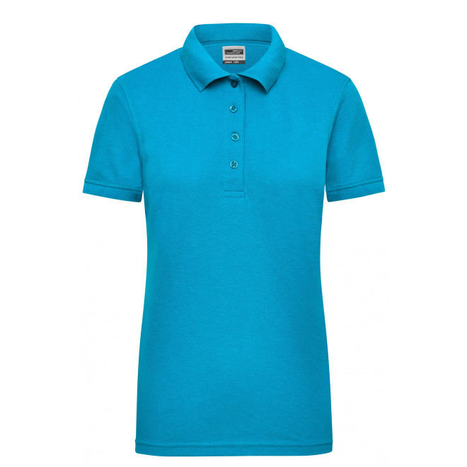 Damen Workwear Polo | bis 4XL | Mischgewebe, Farben: turquoise