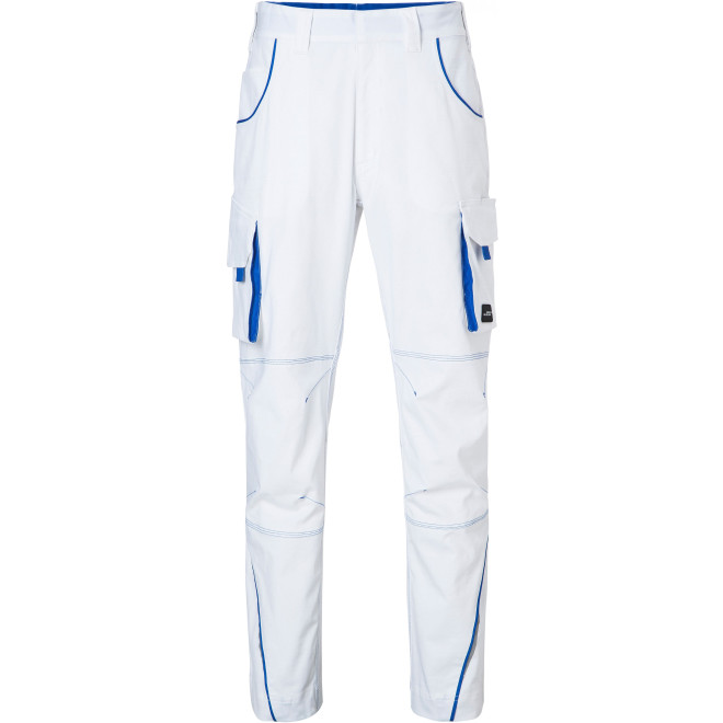 Arbeitshose COLOR, Farben: white/royal