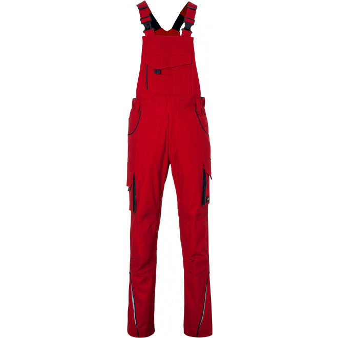 Latzhose COLOR, Farben: red/navy