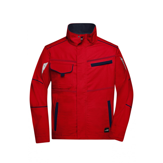 Workwear Jacke COLOR | bis 6XL, Farben: red/navy