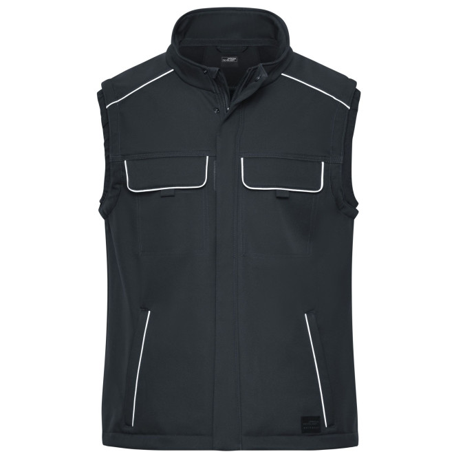 Active Softshellweste | bis 6XL, Farben: carbon