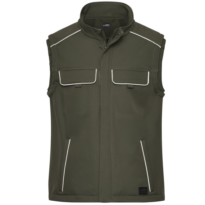 Active Softshellweste | bis 6XL, Farben: oliv