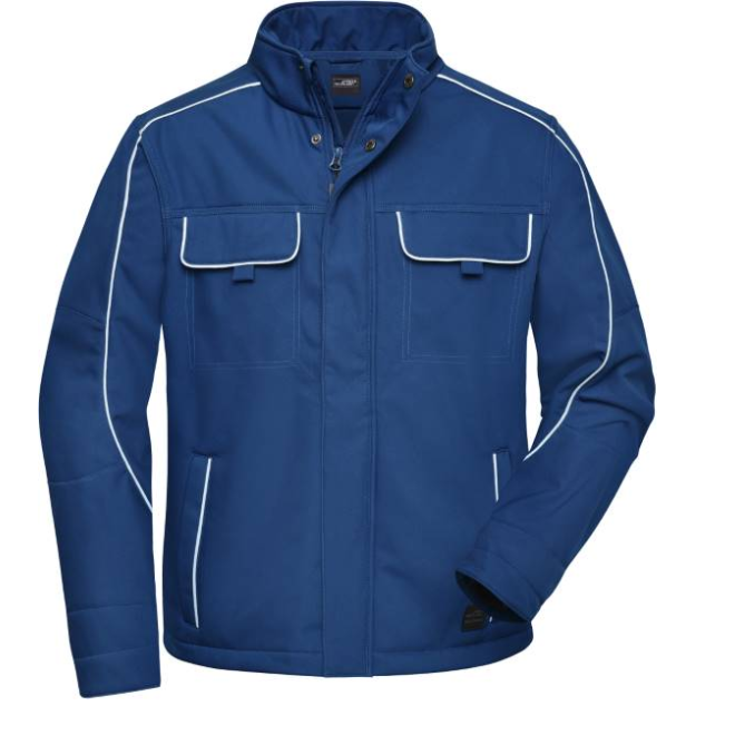 Active Softshelljacke (Ganzjahr)| bis 6XL, Farben: royal