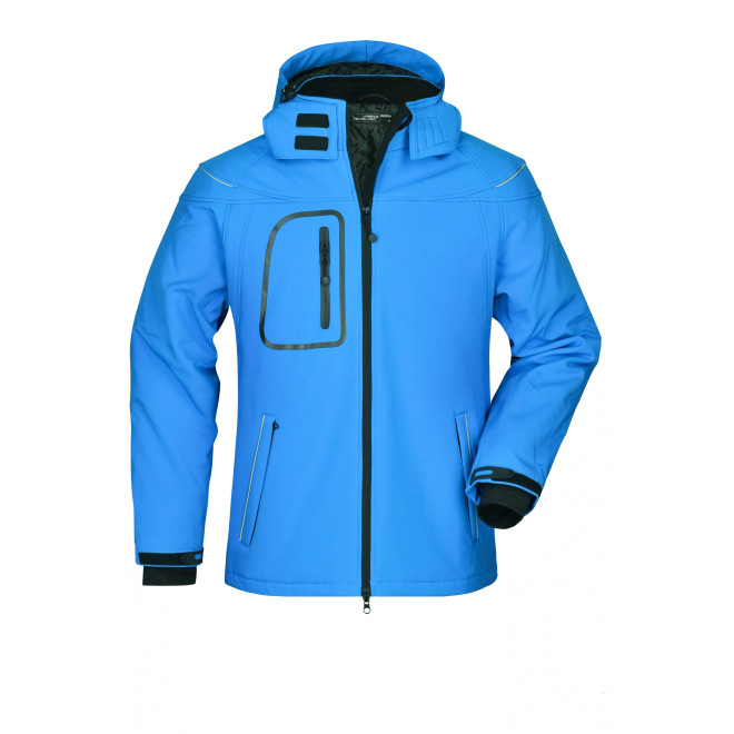 Winter-Softshell-Jacke | bis 3XL, Farben: aqua