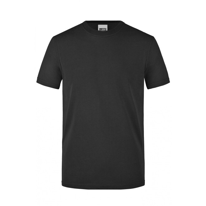 Herren Work-Tshirt | bis 6XL | Mischgewebe, Farben: black