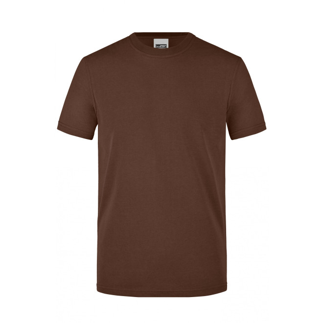 Herren Work-Tshirt | bis 6XL | Mischgewebe, Farben: brown