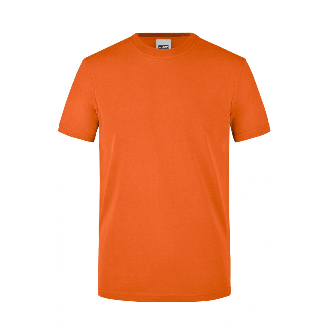 Herren Work-Tshirt | bis 6XL | Mischgewebe, Farben: orange