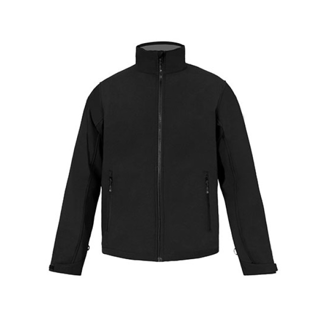 Men's Softshell Jacket C+ | bis 5XL, Farben: black