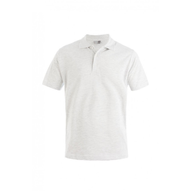 Mens Superior Polo | Baumwolle bis 5XL, Farben: ash