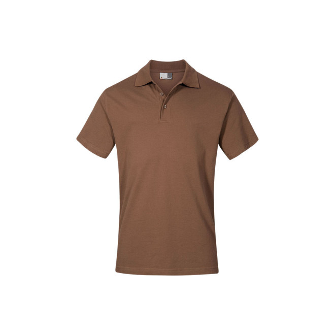 Mens Superior Polo | Baumwolle bis 5XL, Farben: brown