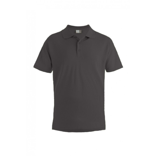 Mens Superior Polo | Baumwolle bis 5XL, Farben: graphite