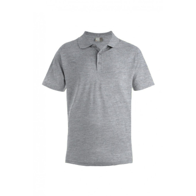 Mens Superior Polo | Baumwolle bis 5XL, Farben: sports grey